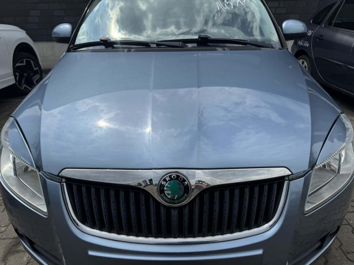 Skoda Fabia 2 5J original Motorhaube 9154 Satin Grey Bj.2009